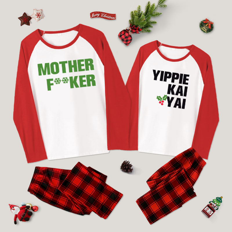 Yippie Kai-Yay Couple Pajama Sets