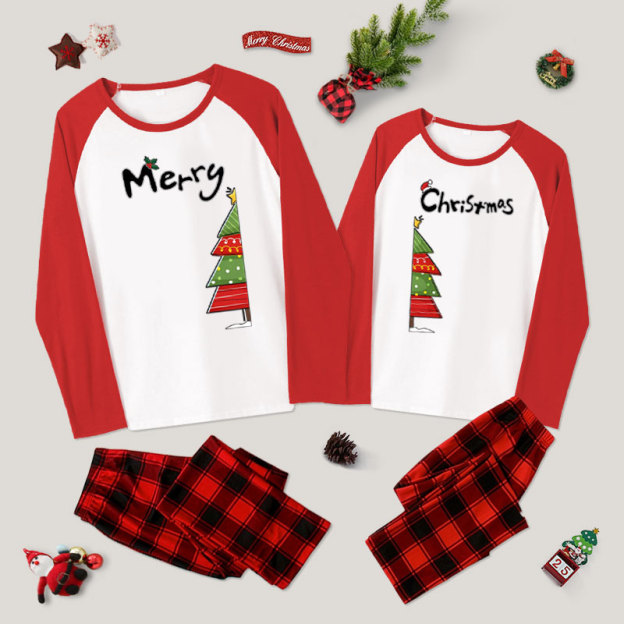 Merry Christmas Couple Pajama Sets