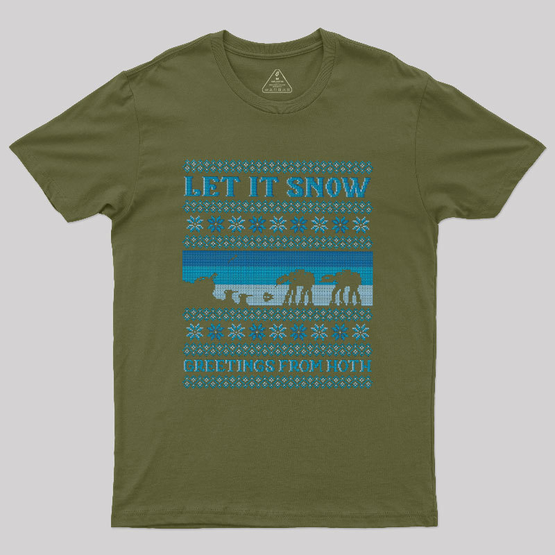 Let It Snow Geek T-Shirt