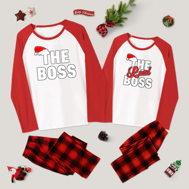 The Real Boss Couple Pajama Sets