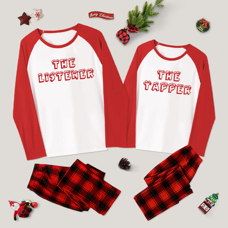 The Yapper And Listener Couple Pajama Sets