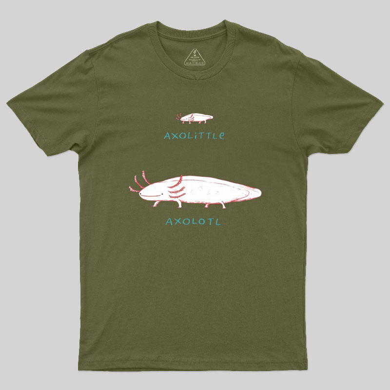 Axolittle Axolotl Geek T-Shirt