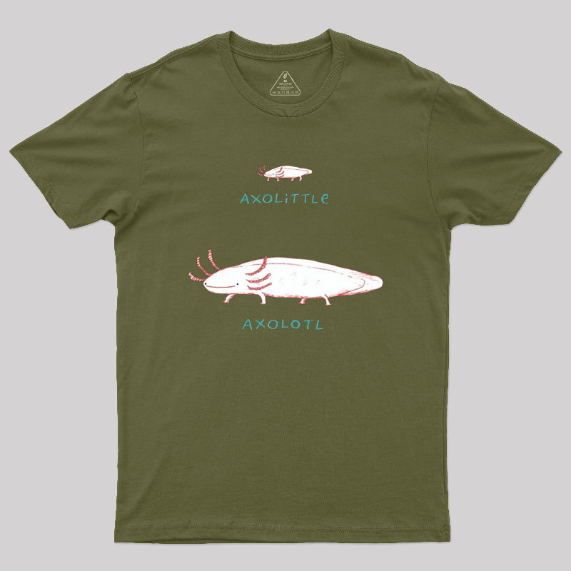 Axolittle Axolotl Geek T-Shirt
