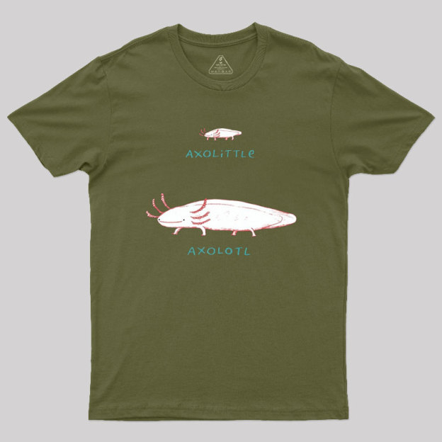 Axolittle Axolotl Geek T-Shirt