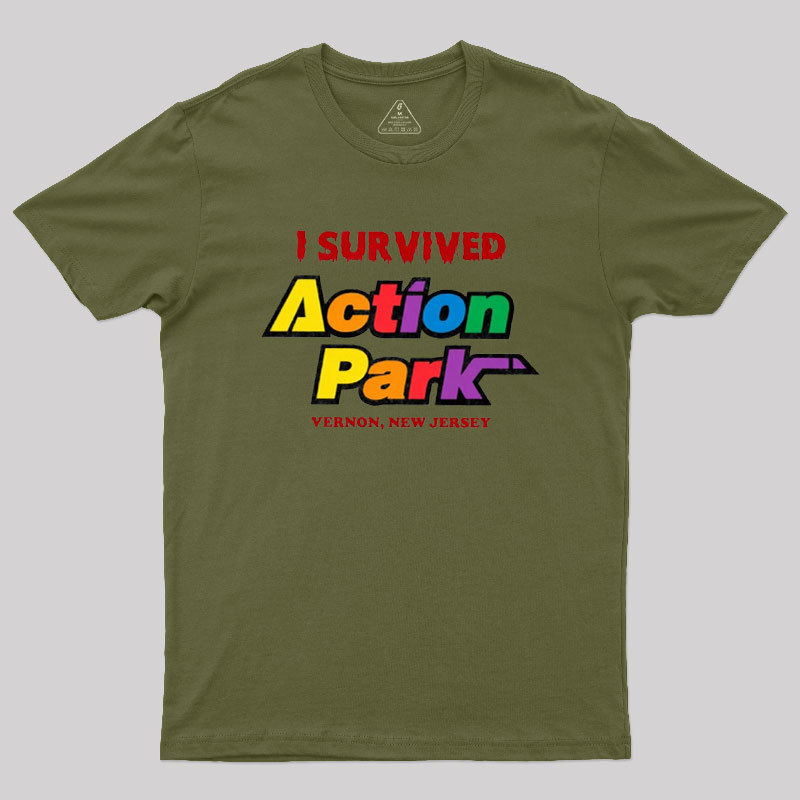 I Survived Action Park Geek T-Shirt