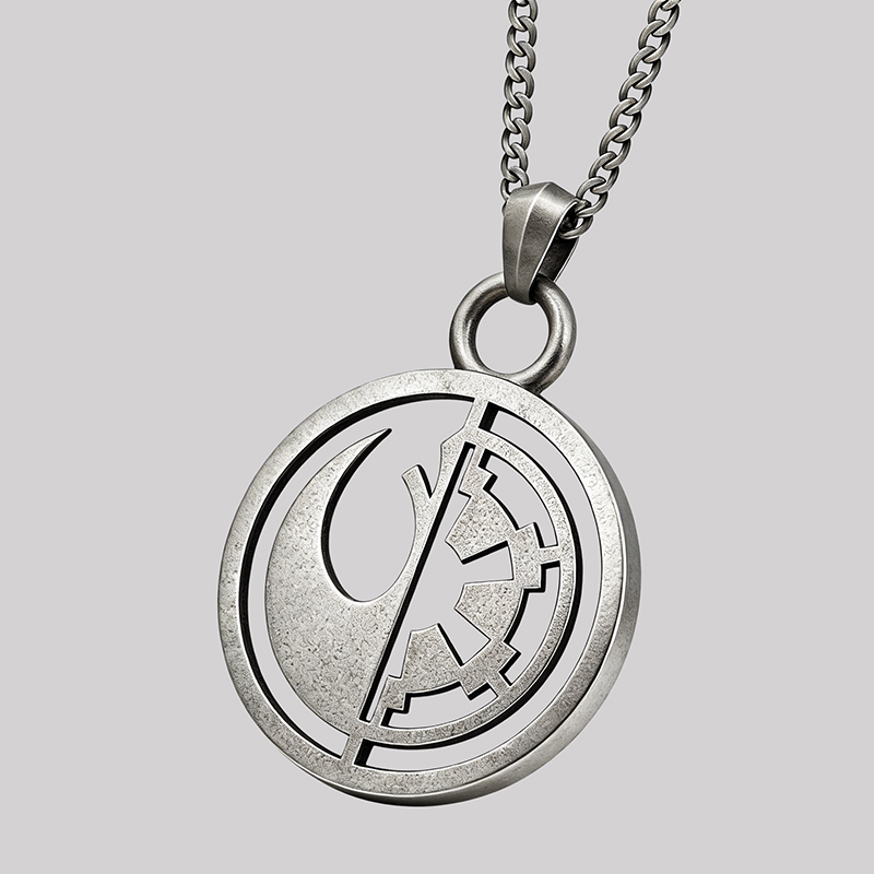 Balance of Forces Geek Sculptural Necklace