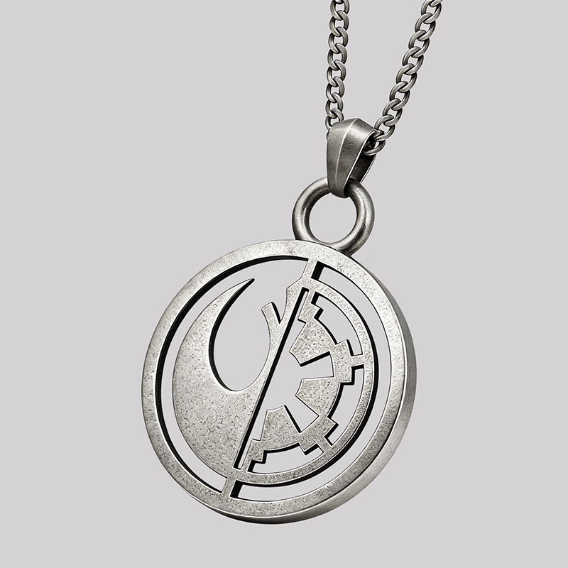 Balance of Forces Geek Sculptural Necklace