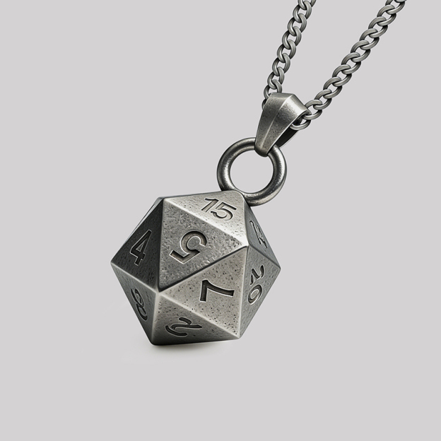 Critical Roll Geek Sculptural Necklace