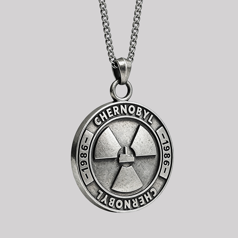 Chernobyl 1986 Geek Sculptural Necklace