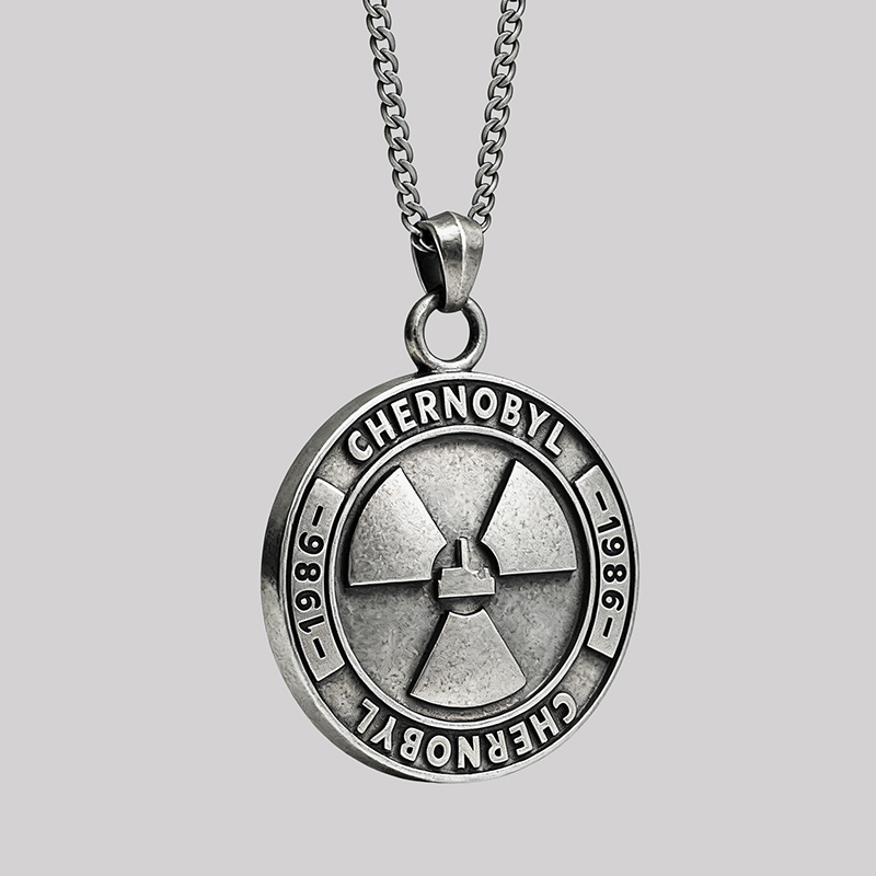 Chernobyl 1986 Geek Sculptural Necklace