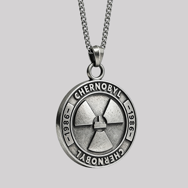 Chernobyl 1986 Geek Sculptural Necklace
