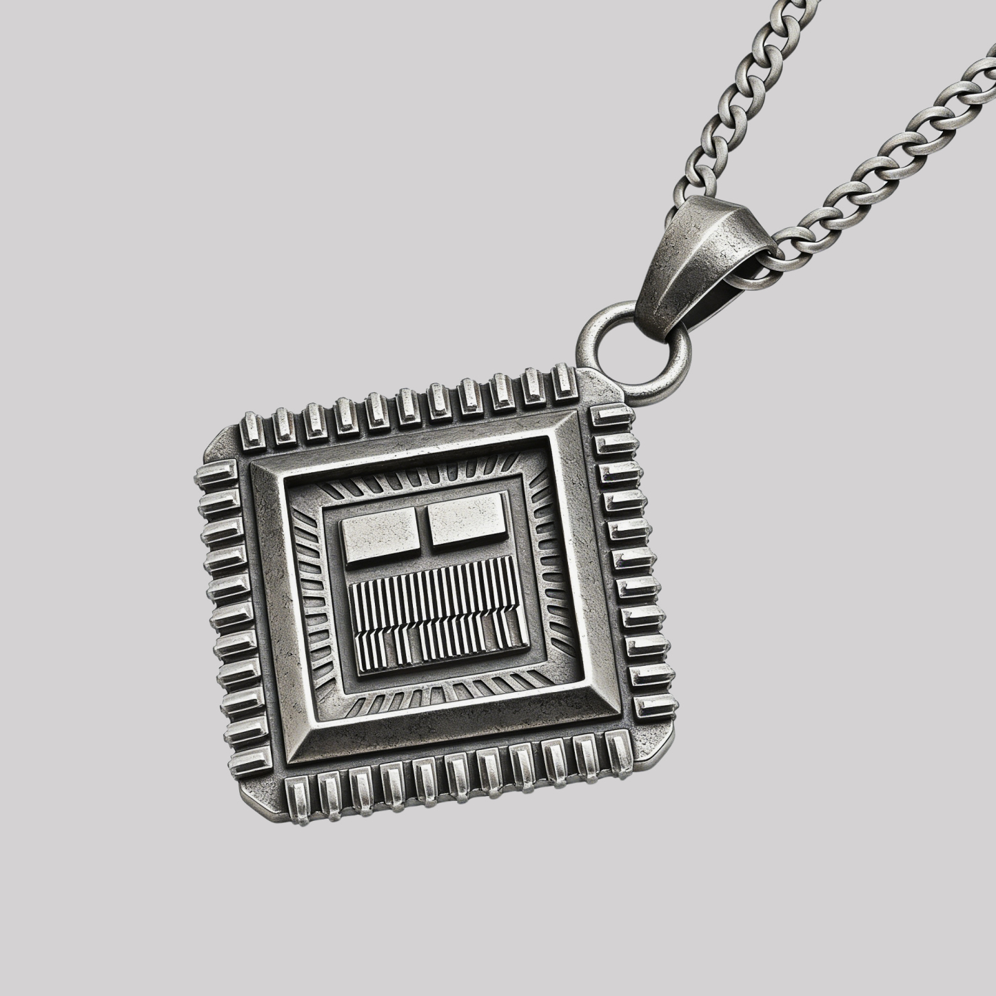 Silicon Core Geek Sculptural Necklace