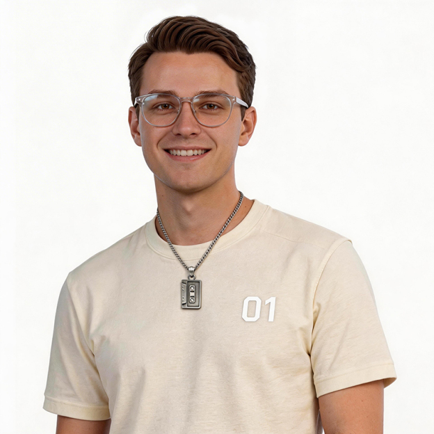 Retro Cassette Geek Sculptural Necklace