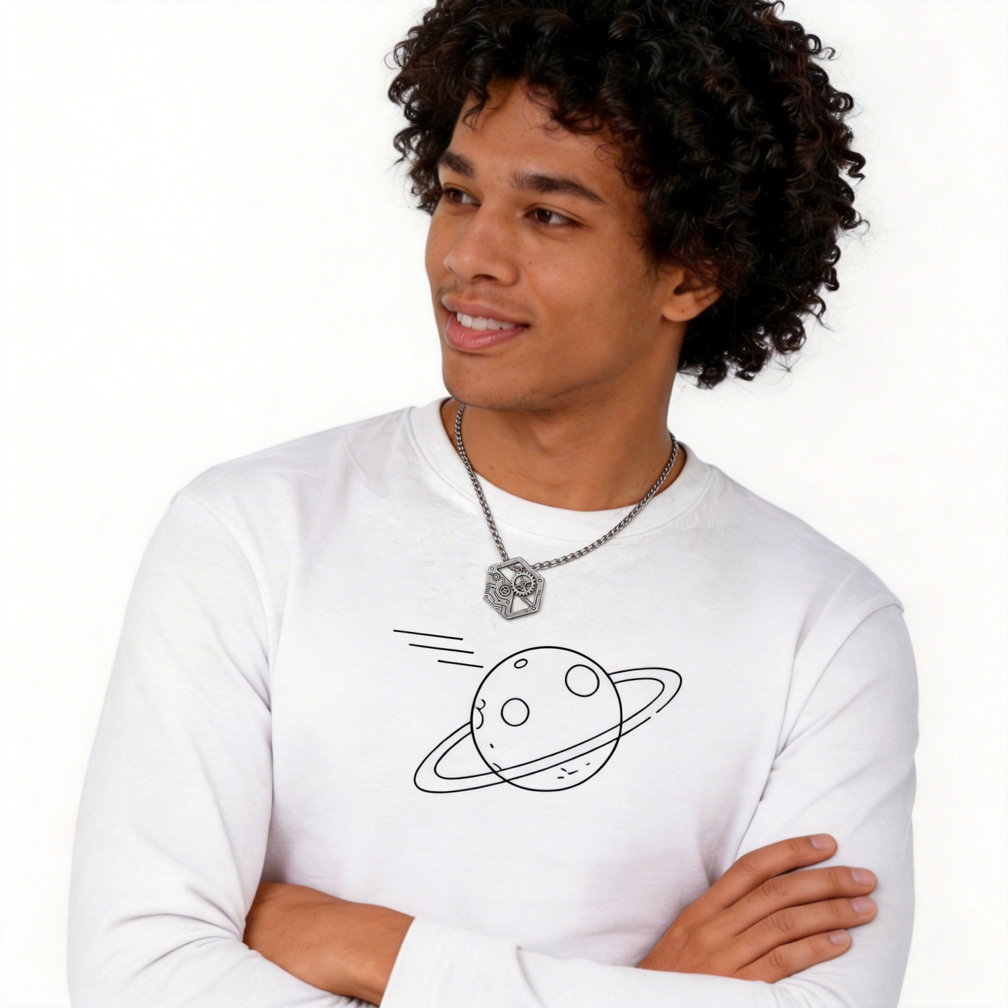 Logic Machine Geek Sculptural Necklace