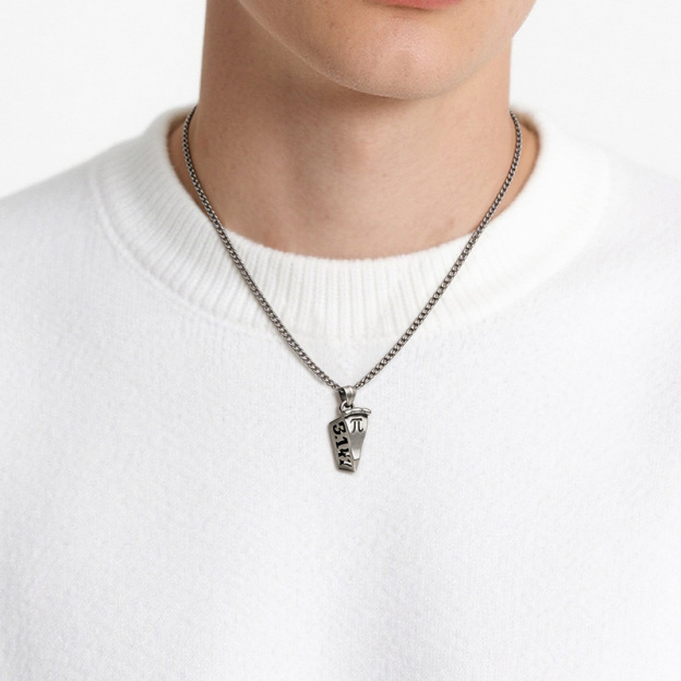 Cake Pi Geek Sculptural Necklace