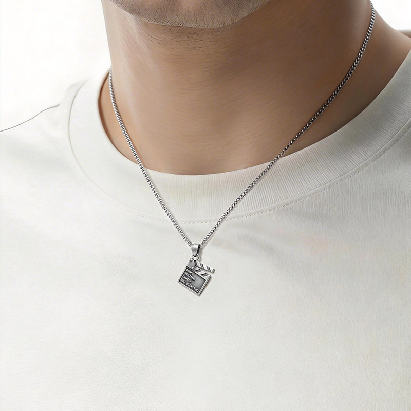 Action Cue Geek Sculptural Necklace