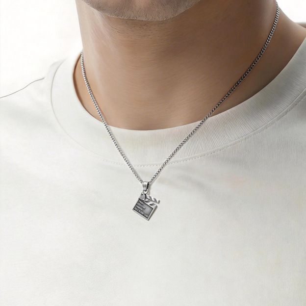 Action Cue Geek Sculptural Necklace