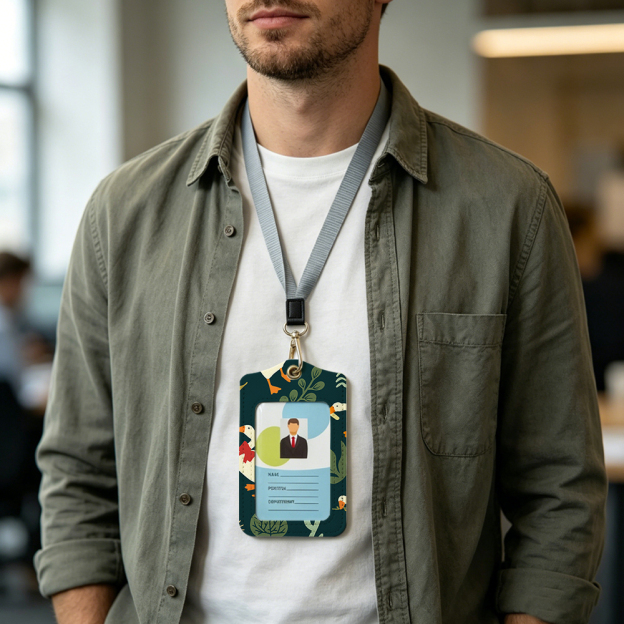 Goose Geek Employee ID Badge