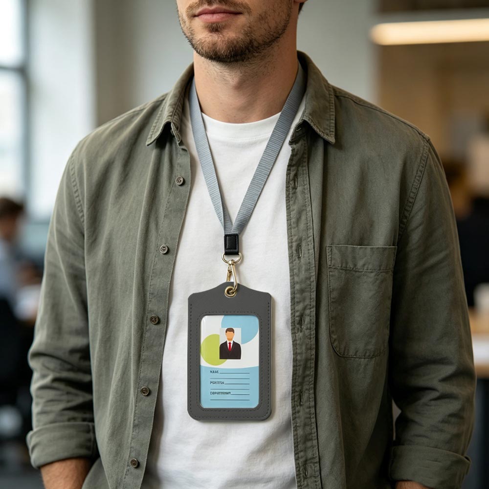 Can I Lick It Periodic Table Geek Employee ID Badge