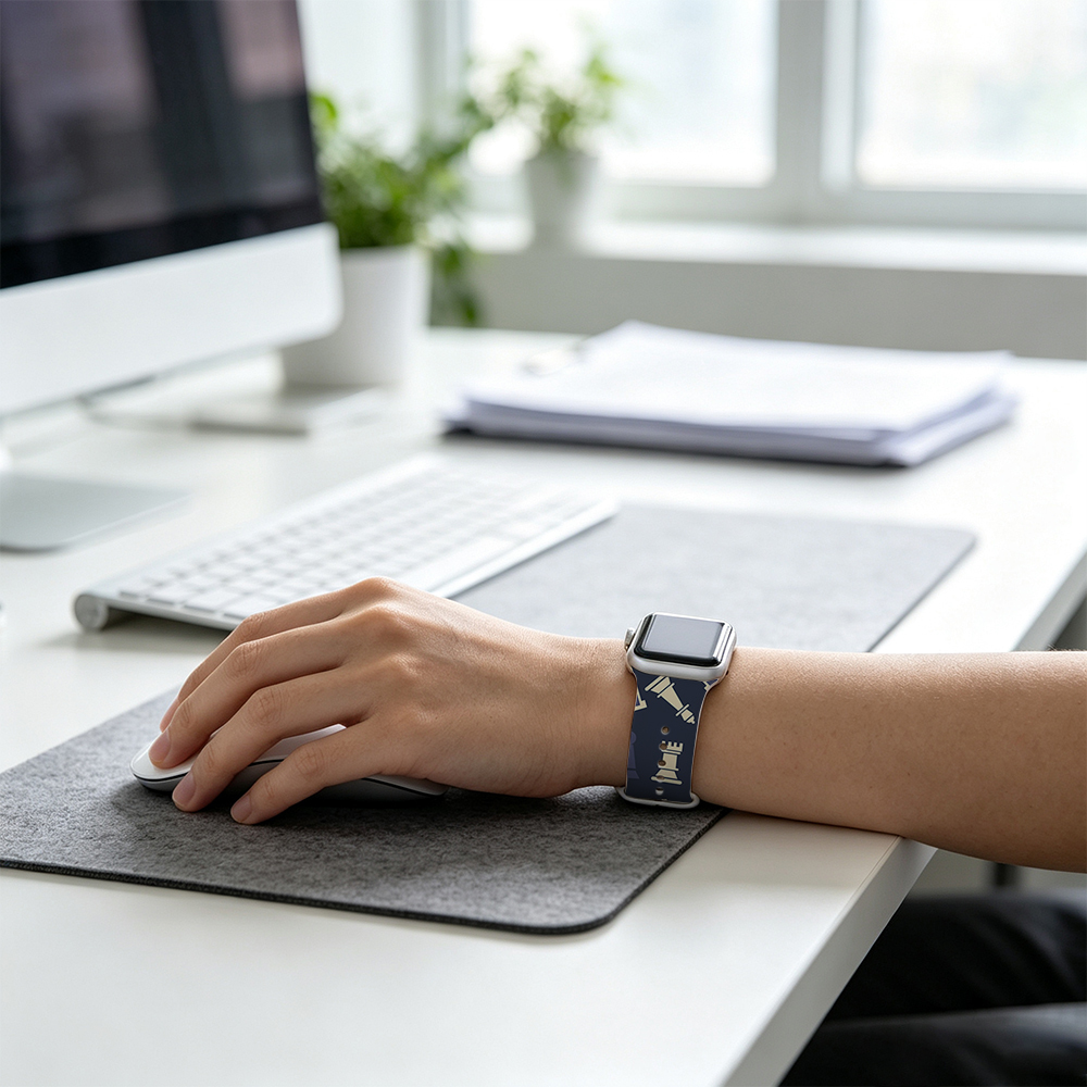 International Chess Geek Watch Band