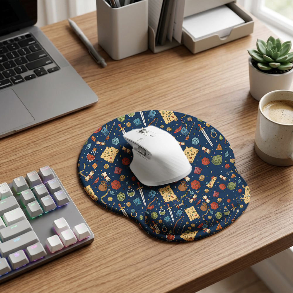 Geek Ergonomic Mouse Pad
