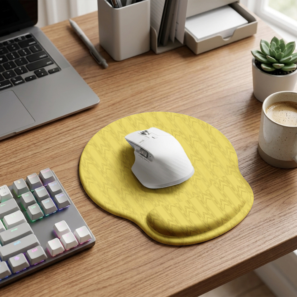Backrooms Wallpaper Geek Ergonomic Mouse Pad