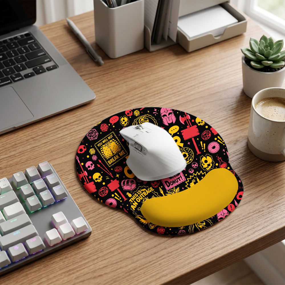 DCC Geek Ergonomic Mouse Pad