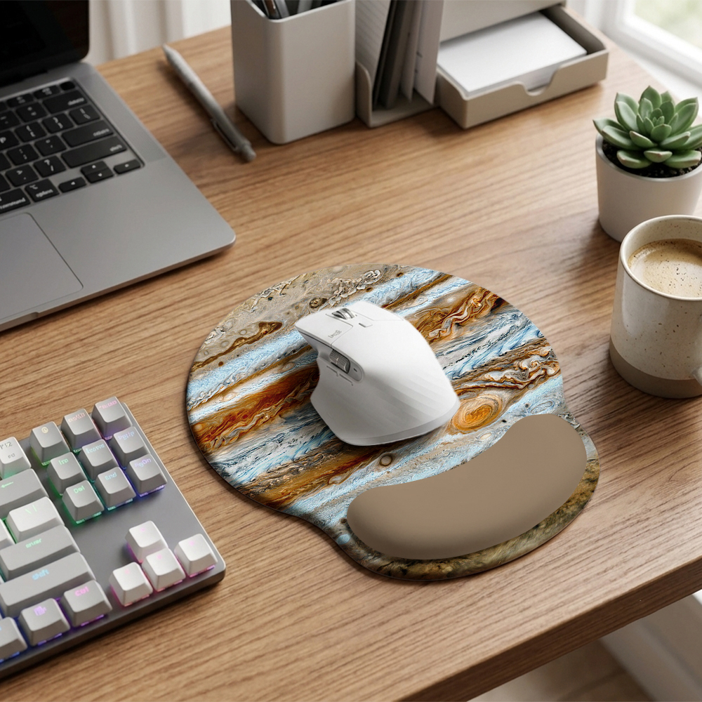 Jupiter Geek Ergonomic Mouse Pad