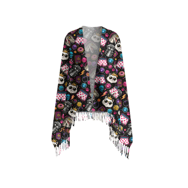 DCC Geek Soft Fringed Scarf