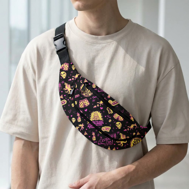 Carl's Night Chaos Geek Canvas Waist Pack