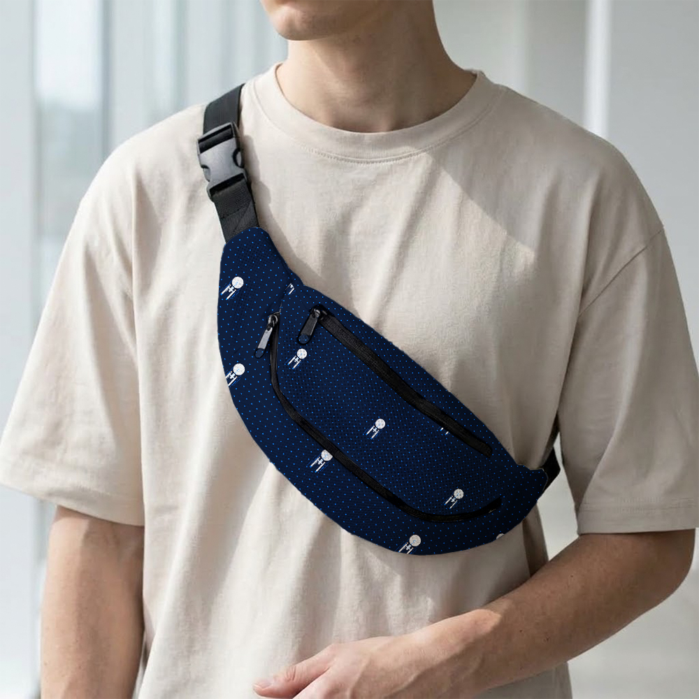 USS Enterpris Icon Geek Canvas Waist Pack