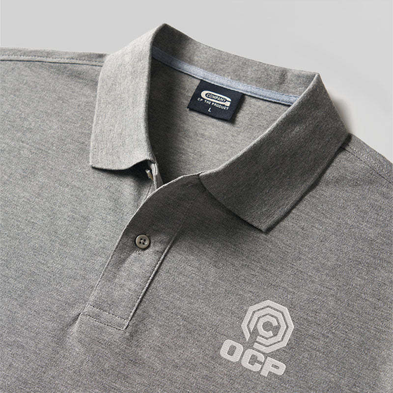 OCP Geek Embroidered Polo Shirts