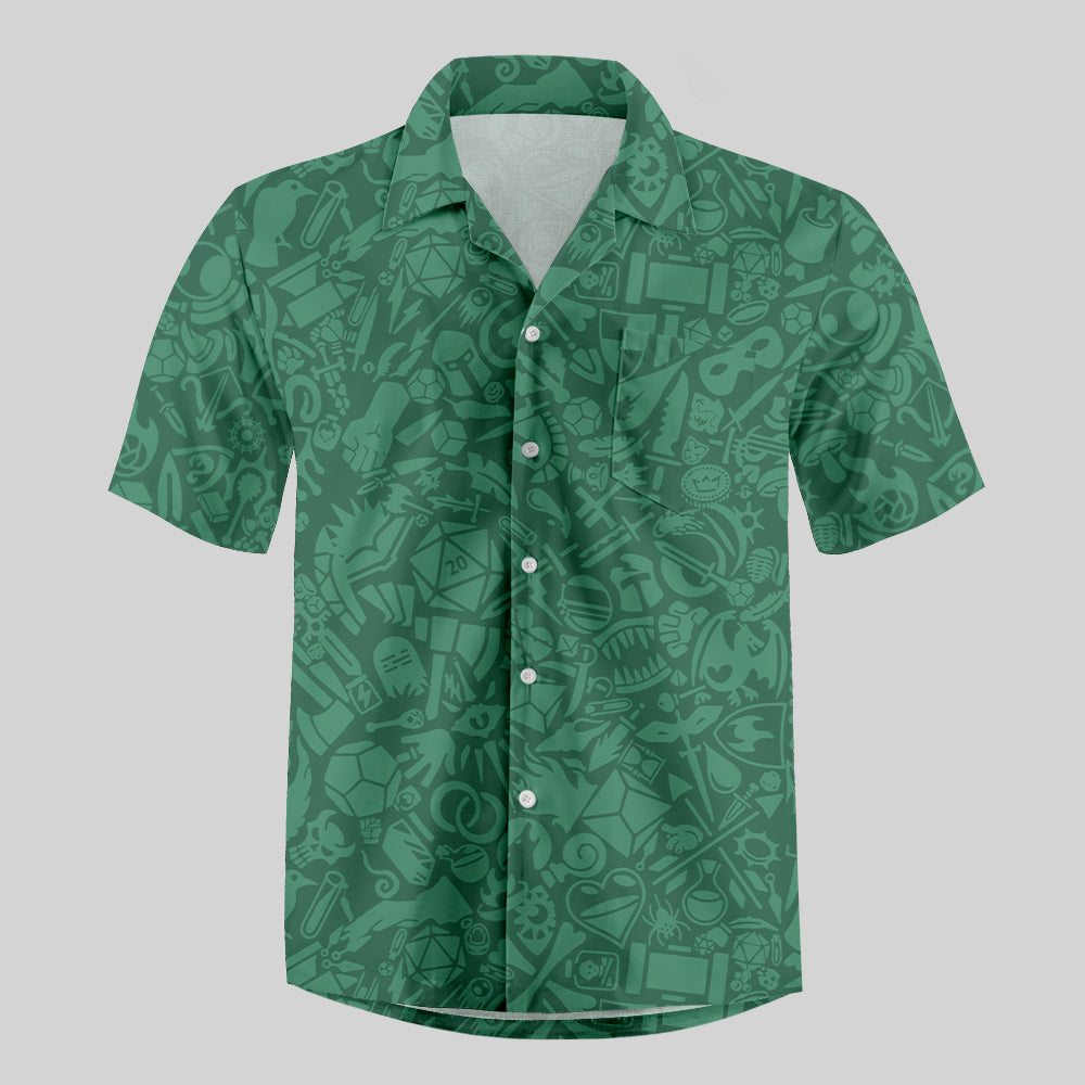 DND Vintage Armory Button Up Pocket Shirt