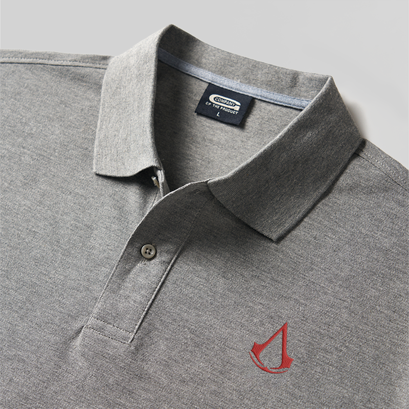 Assassin's Creed Geek Embroidered Polo Shirt