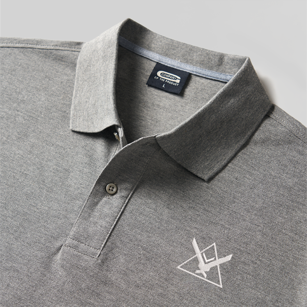 Office of Naval Intelligence Geek Embroidered Polo Shirt