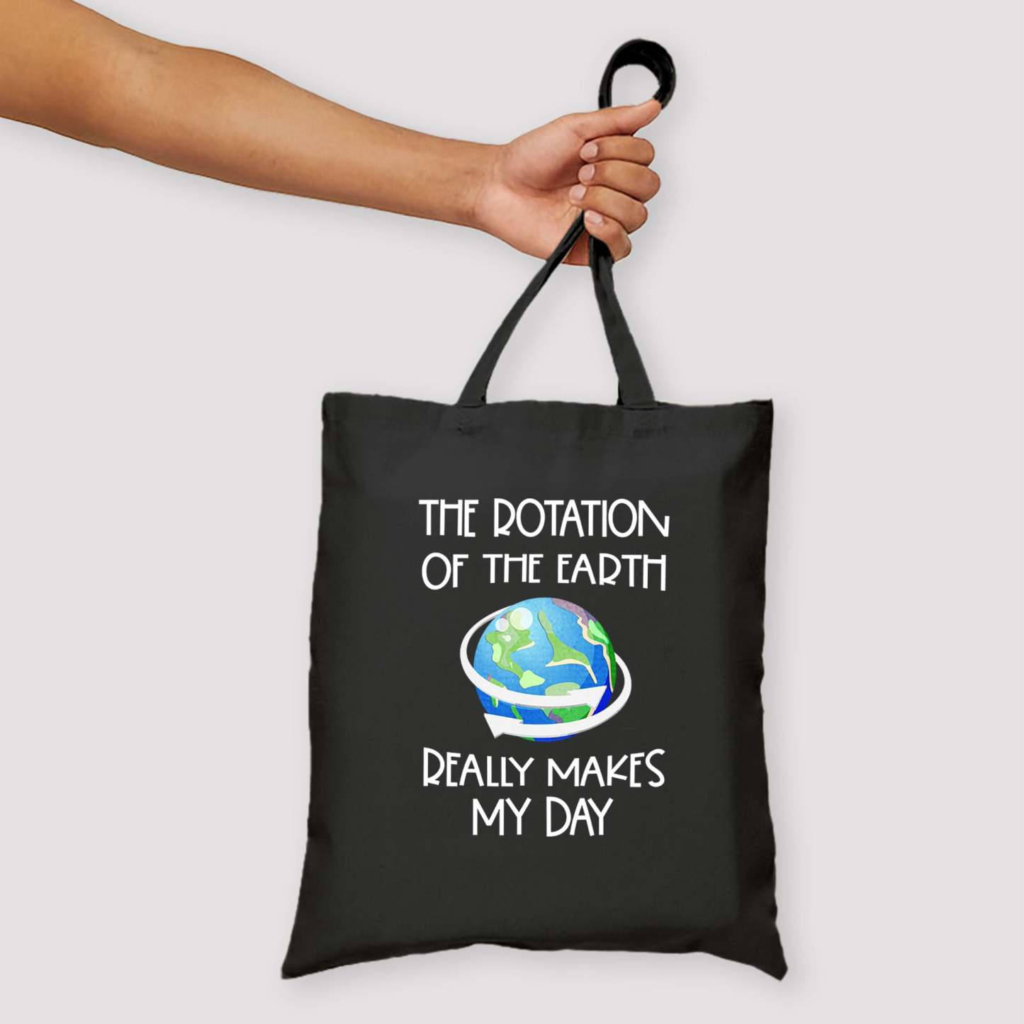 Funny Earth Science Unisex Tote Bag