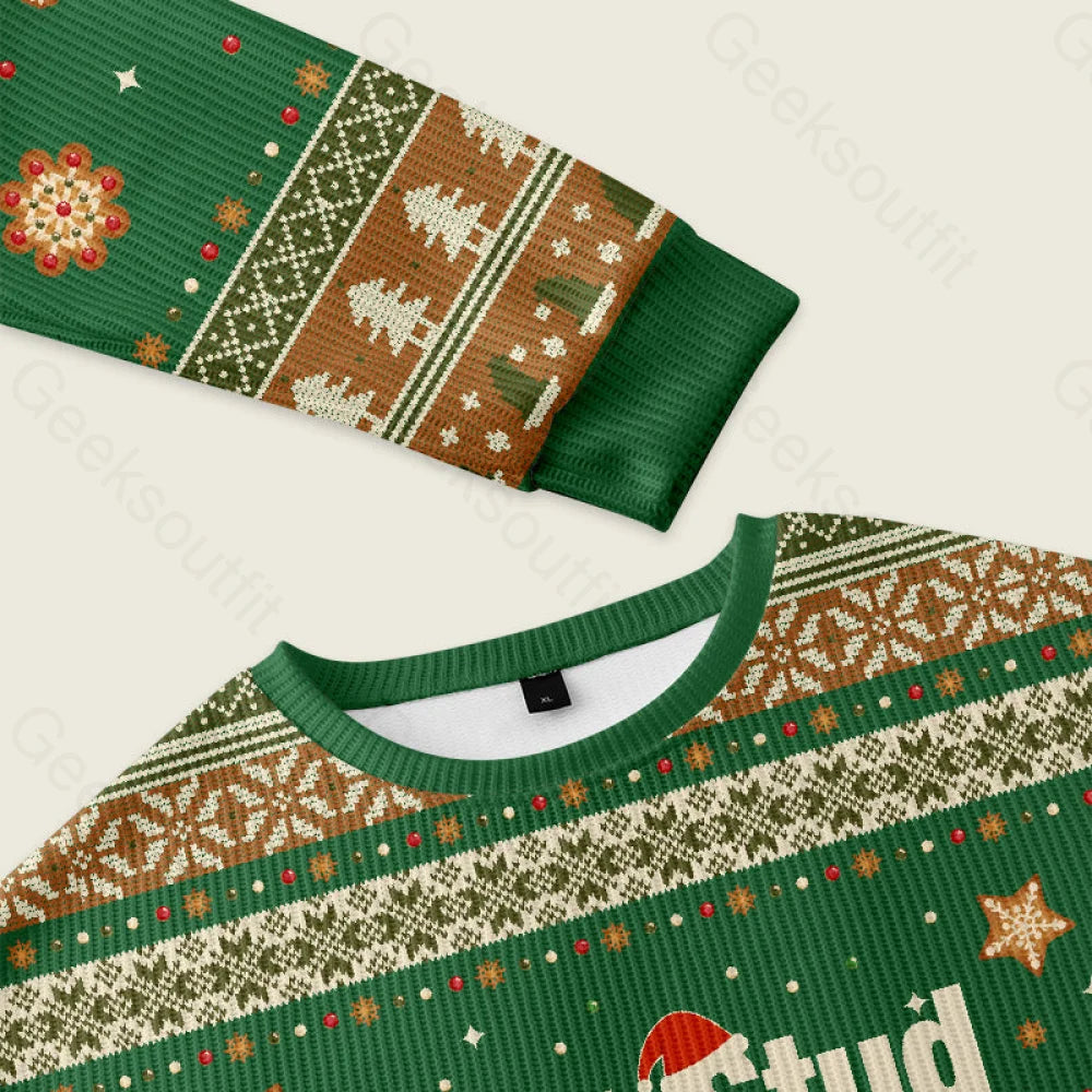 30％ Stud 70％ Muffin Ugly Christmas Sweater