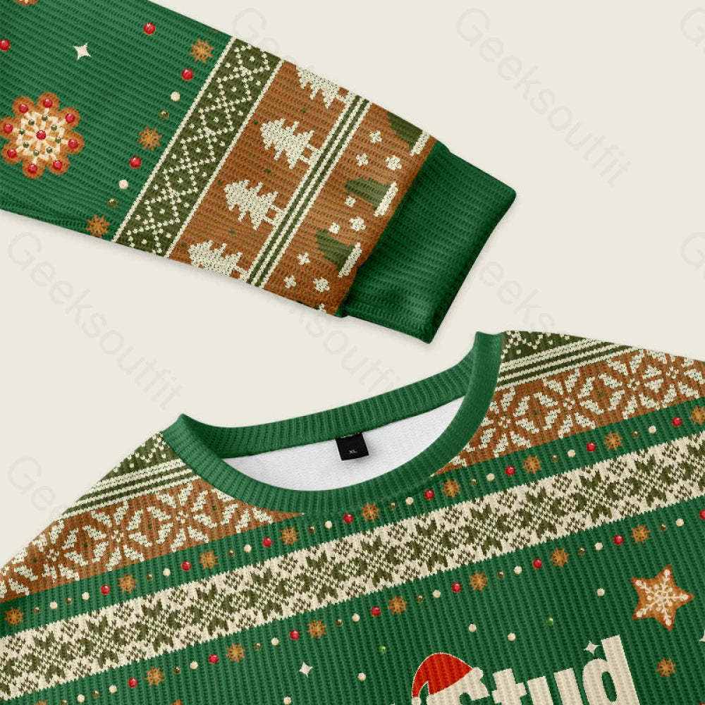 30% Stud 70% Muffin Ugly Christmas Sweater