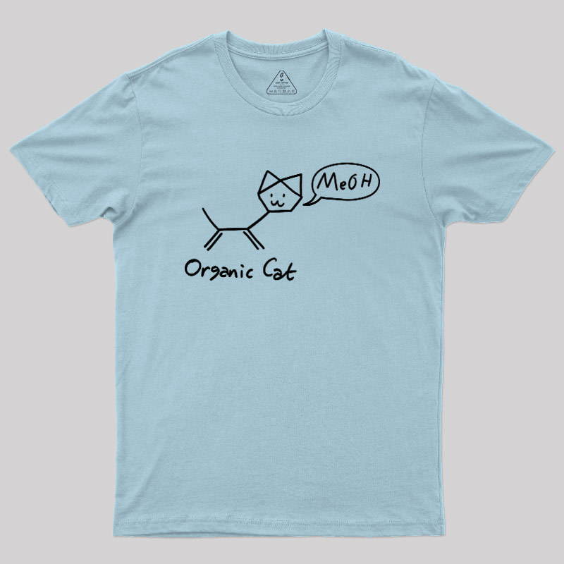Organic Cat Funny Geek T-Shirt
