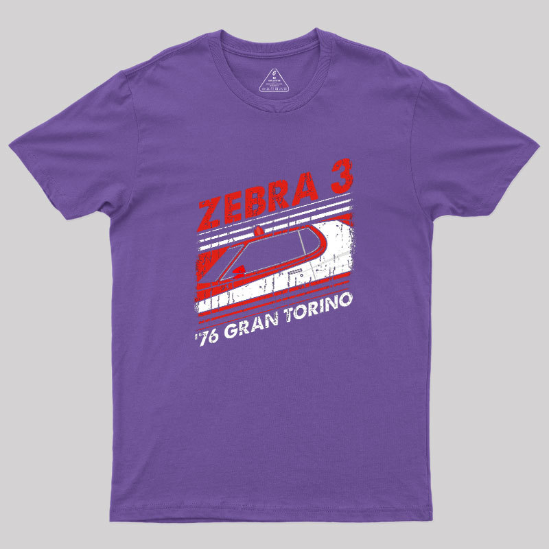 Zebra 3 Classic Geek T-Shirt