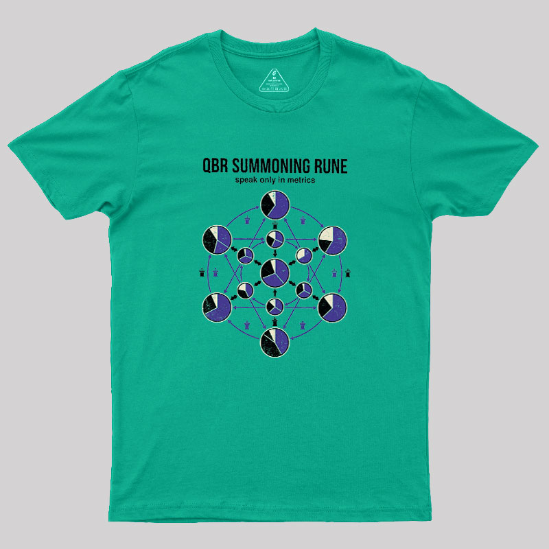 QBR Summoning Rune Geek T-Shirt