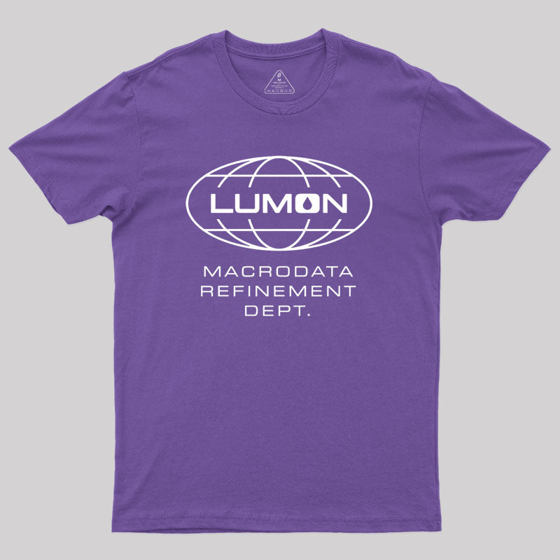 Lumon Macrodata Refinement Dept Geek T-Shirt