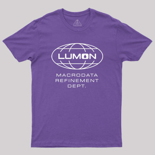 Lumon Macrodata Refinement Dept Geek T-Shirt