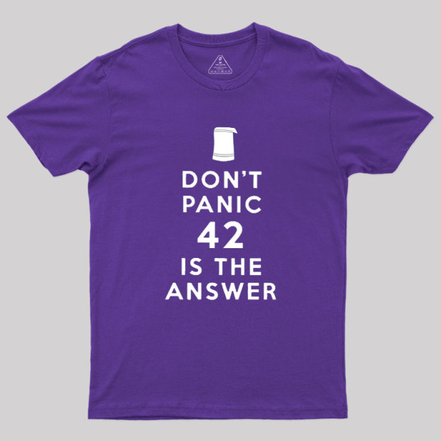 42 is Answer Geek T-Shirt