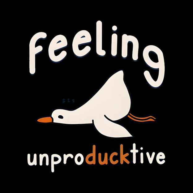 Feeling unproDUCKtive Geek T-Shirt