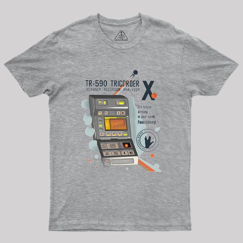 TR-590 Tricorder Geek T-Shirt