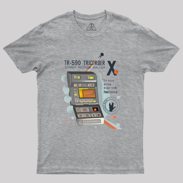 TR-590 Tricorder Geek T-Shirt