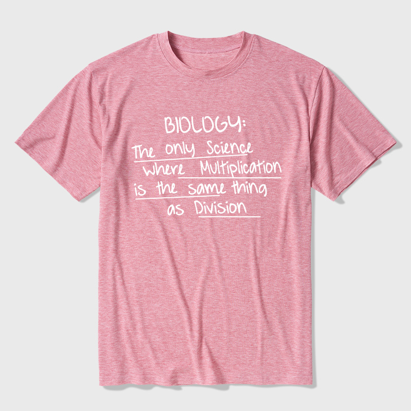 The Definition Of Biology Ultra Soft Heather Tees