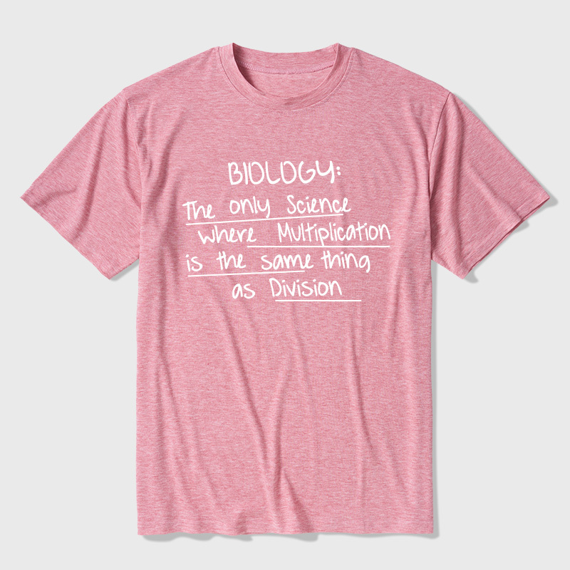 The Definition Of Biology Ultra Soft Heather Tees