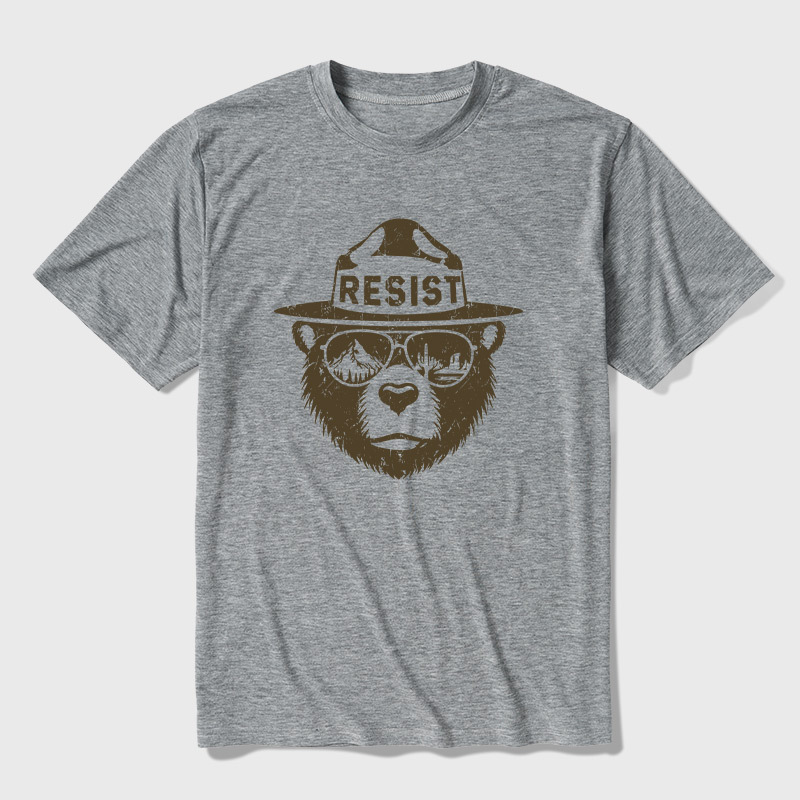 Vintage Alt National Park Service Resist Ultra Soft Heather Tee